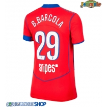 Maglie da calcio Paris Saint-Germain Bradley Barcola #29 Terza Maglia Femminile 2025-26 Manica Corta
